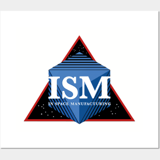 In Space Manufacturing Logo Posters and Art